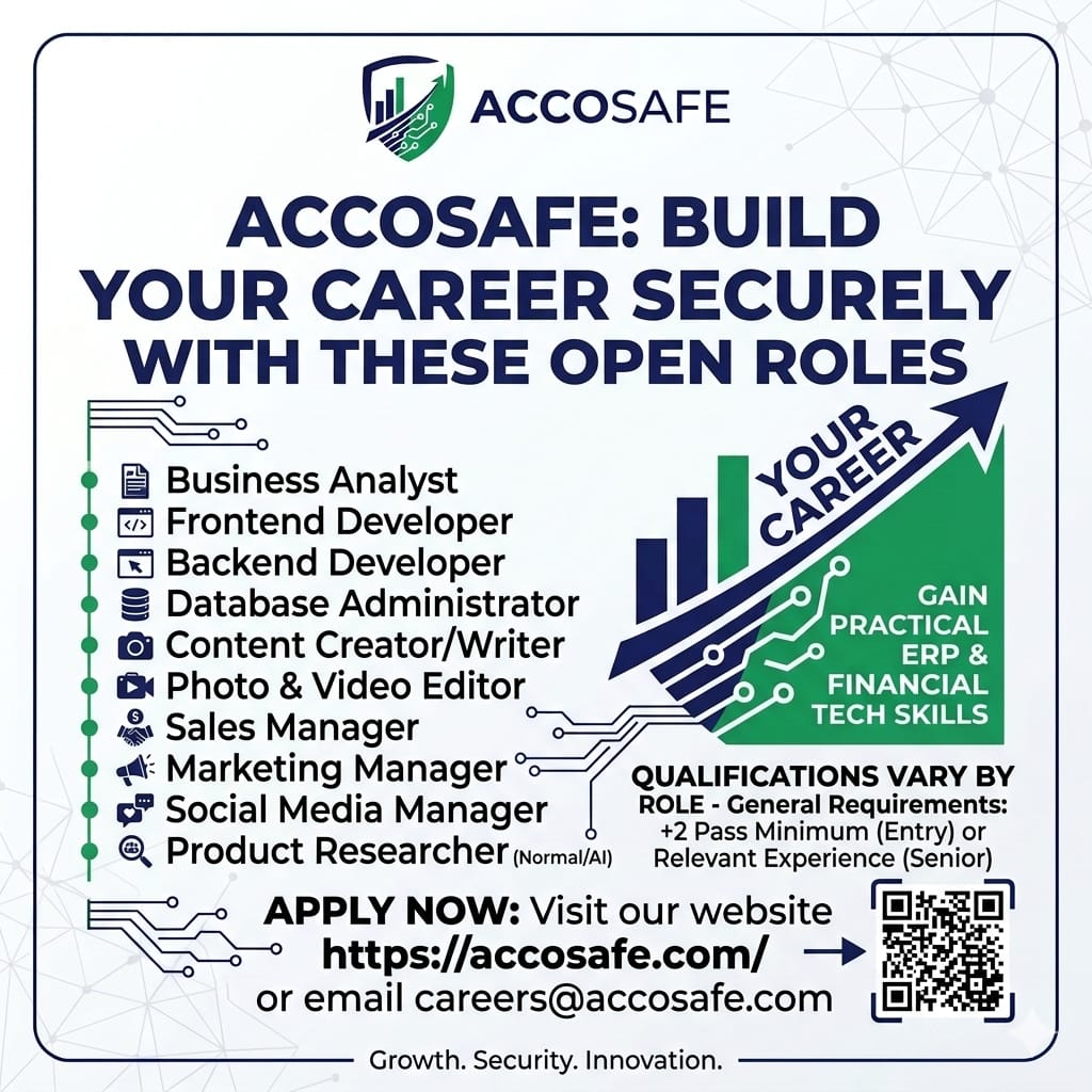 Accosafe Hiring Poster