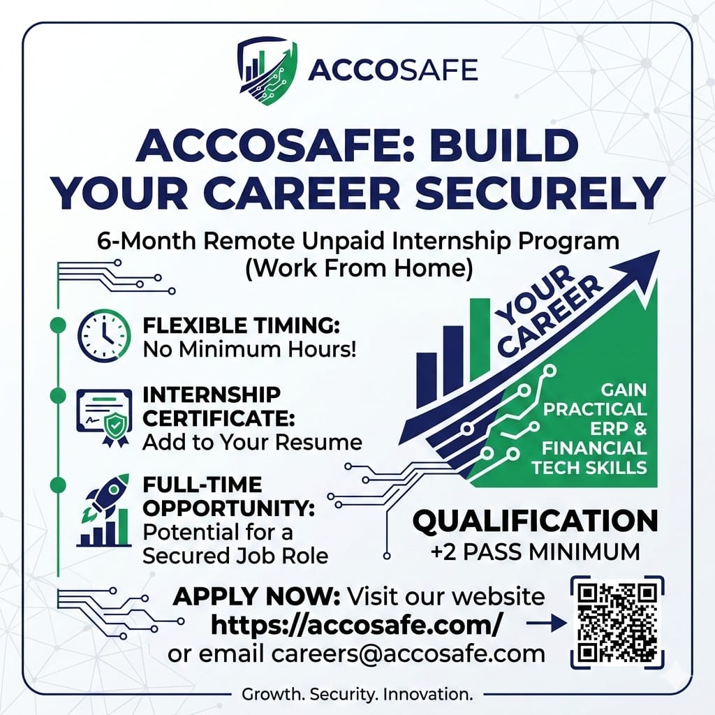 Accosafe Hiring Poster